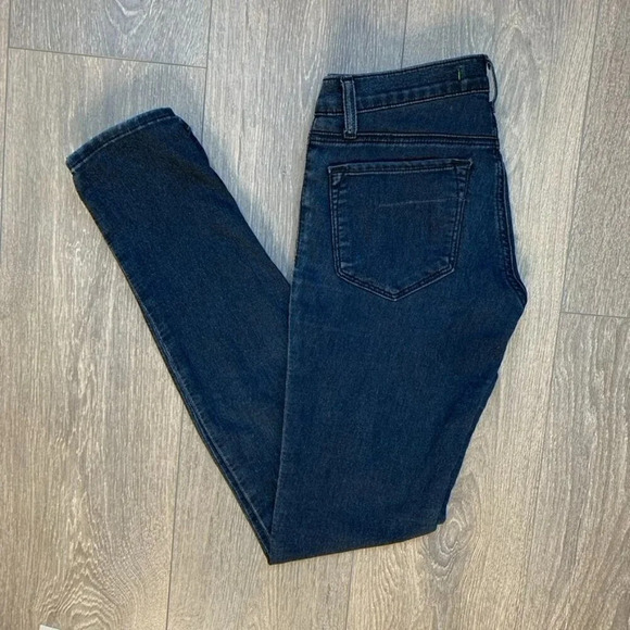 J Brand Olympia Skinny Jeans Jeggings Dark Wash Denim Size 25 - Picture 3 of 16